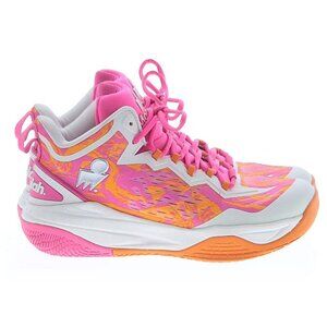 Moolah Kicks NeoVolt Pro V2 Basketball Shoes Orange Pink Women Mid-Top Size 7.5